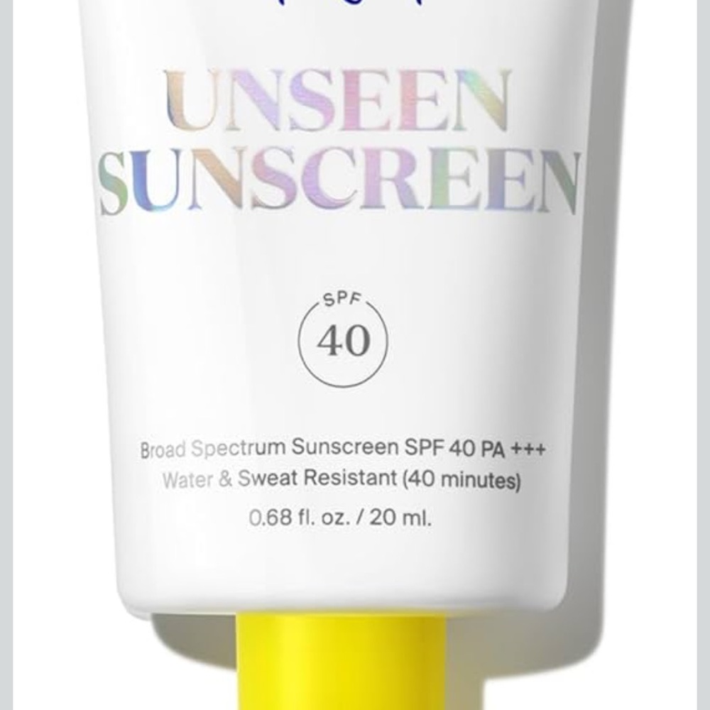 Supergoop Unseen Sunscreen Broad Spectrum SPF 50 - Travel Size 0.68 Fl oz/20 ml